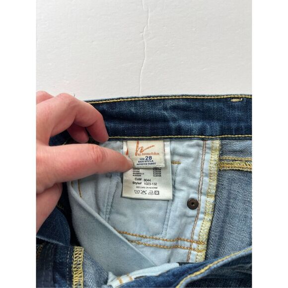 Citizens of Humanity Dita Petite Bootcut Jeans Size 28 Medium Wash Embroidered - Picture 10 of 11